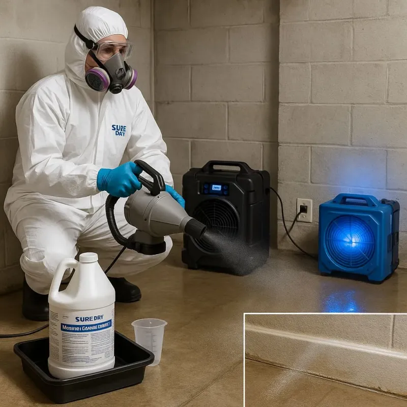Sanitization and Odor Removal process in Hastings, MI