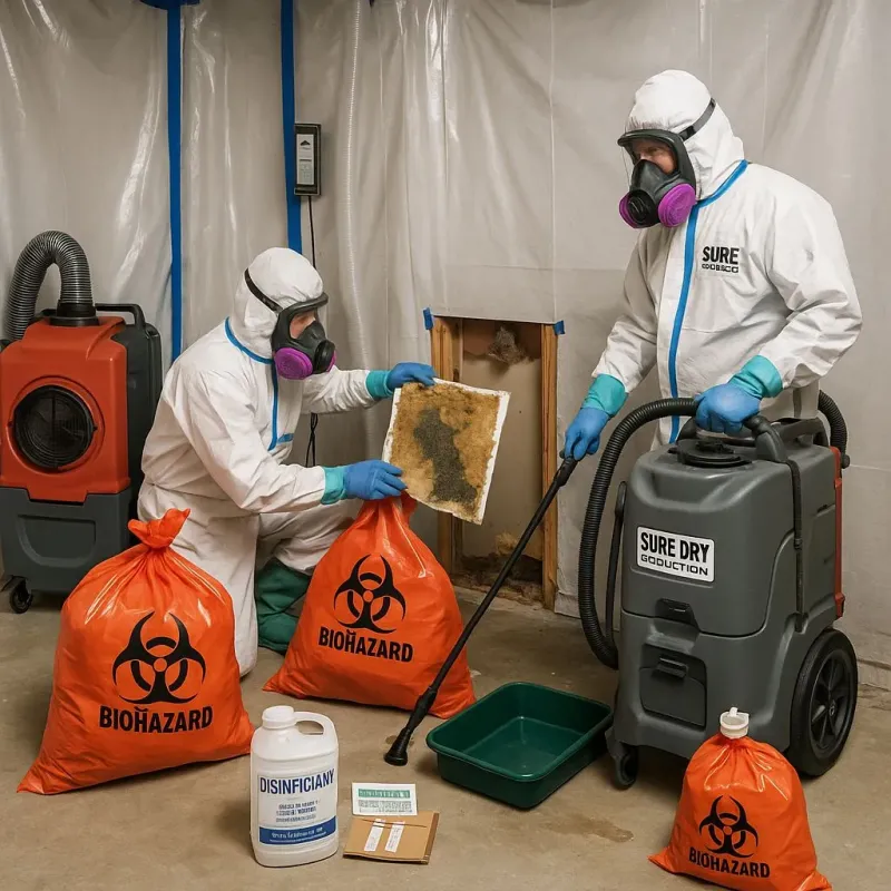 Contaminated Water Handling Protocols process in Hastings, MI