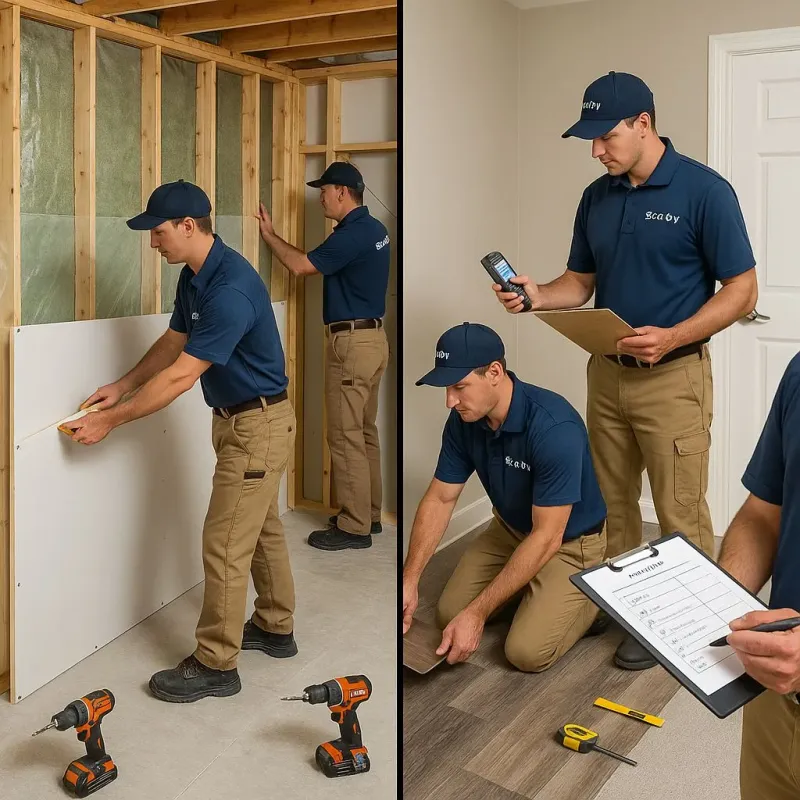 Repairs and Reconstruction process in Hastings, MI