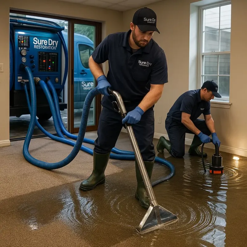 Water Extraction and Removal process in Hastings, MI